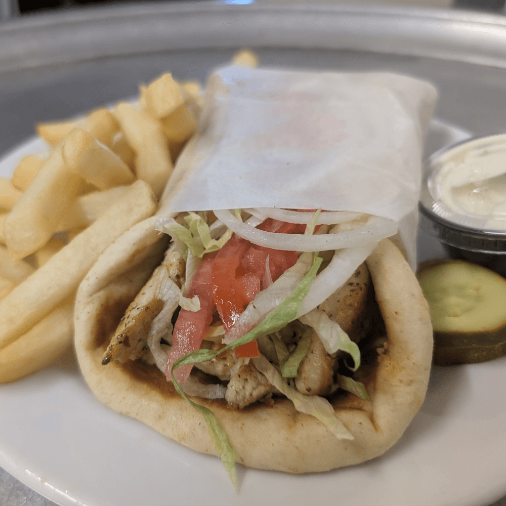 Chicken Souvlaki Sandwich