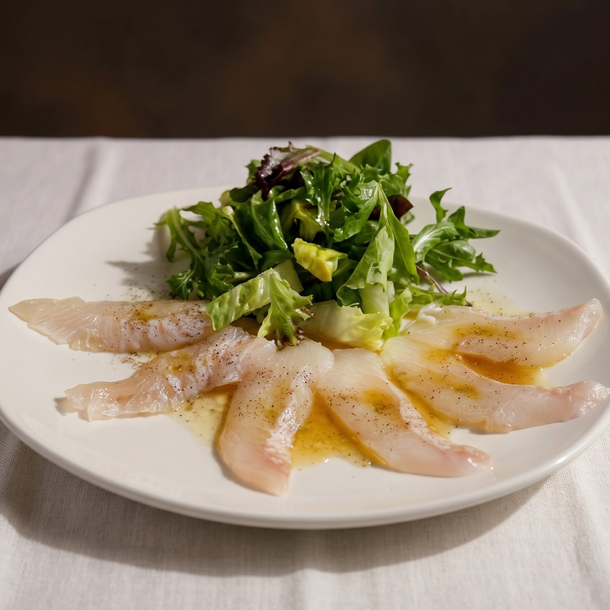 Halibut Carpaccio