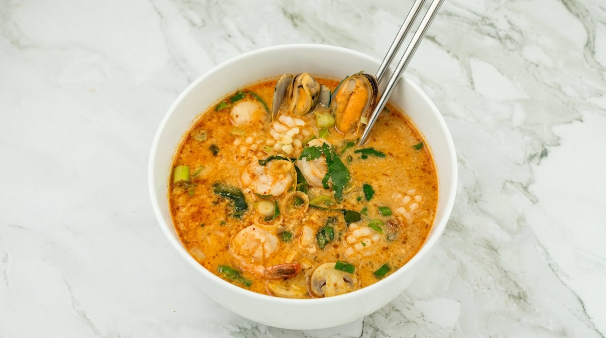 N2 Spicy Lime Broth Noodles (Tom Yum Noodles)