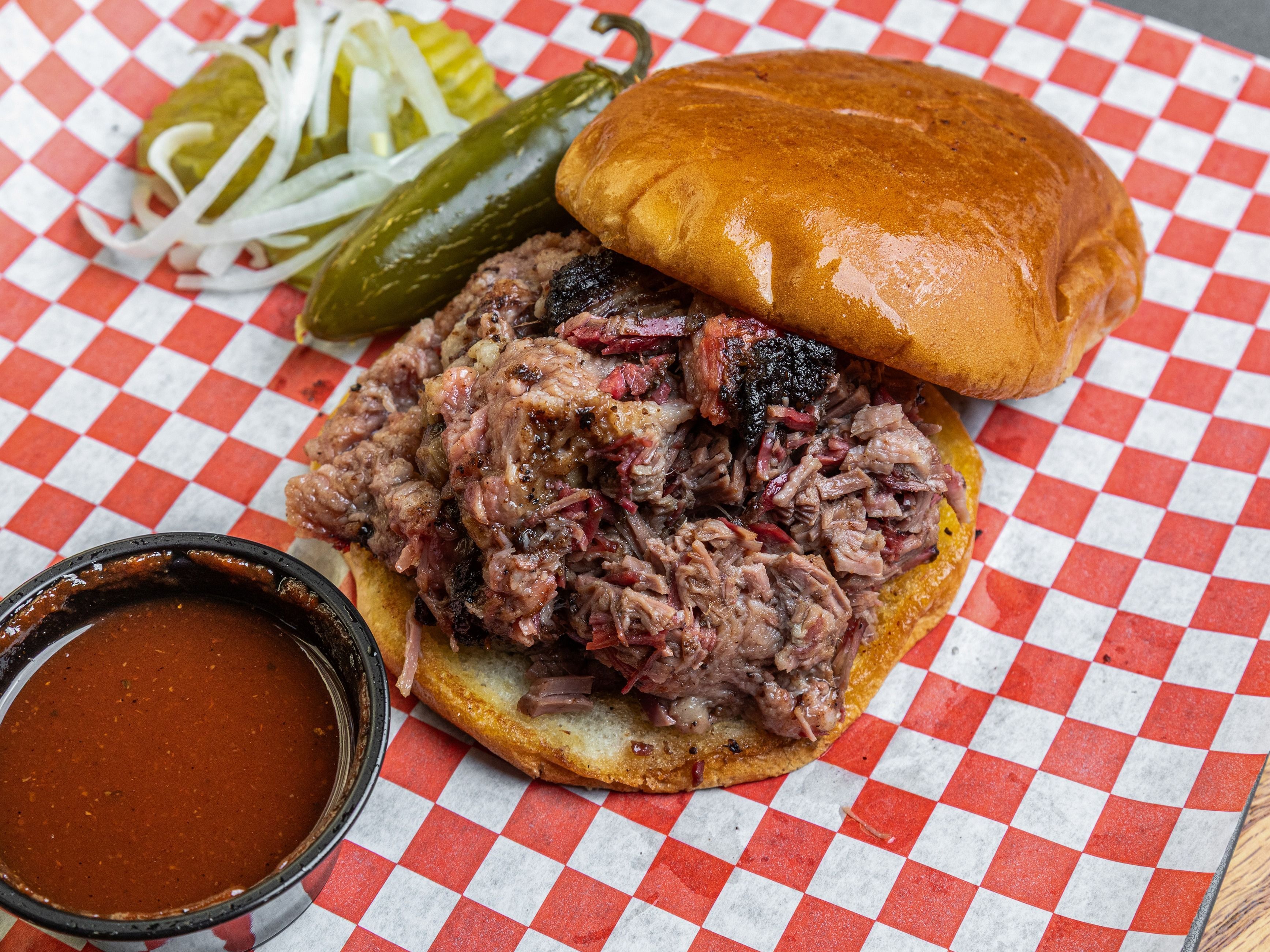 Brisket Chopped Sandwich (Pick Only 1 Side)