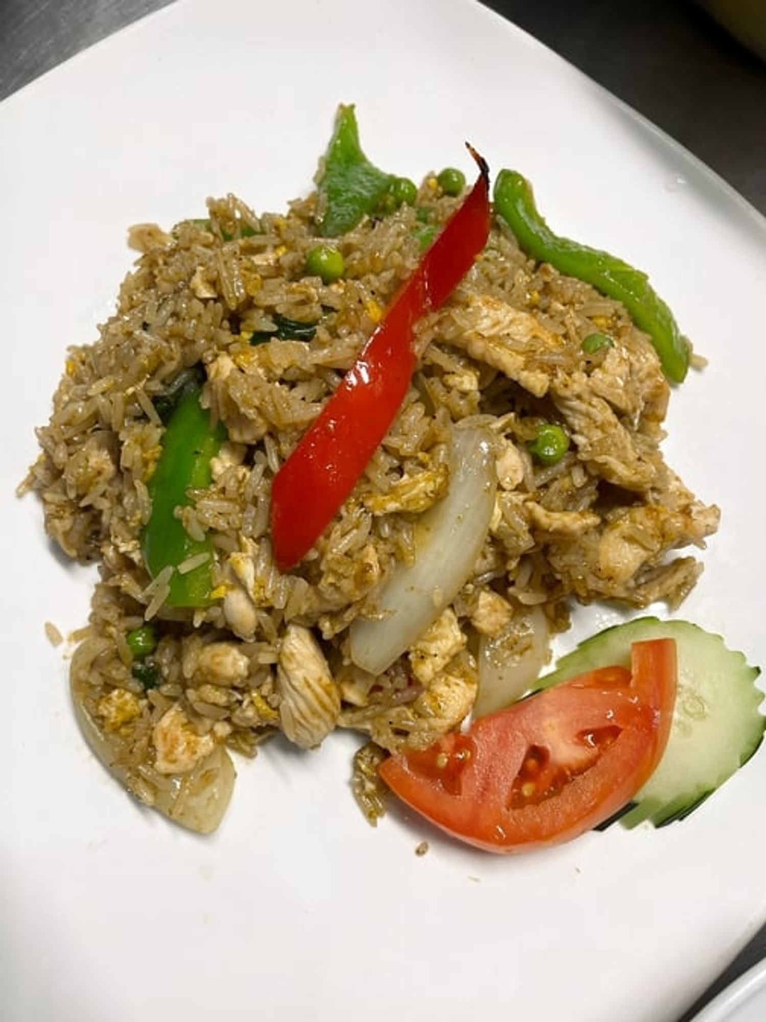 Green Curry Fried Rice