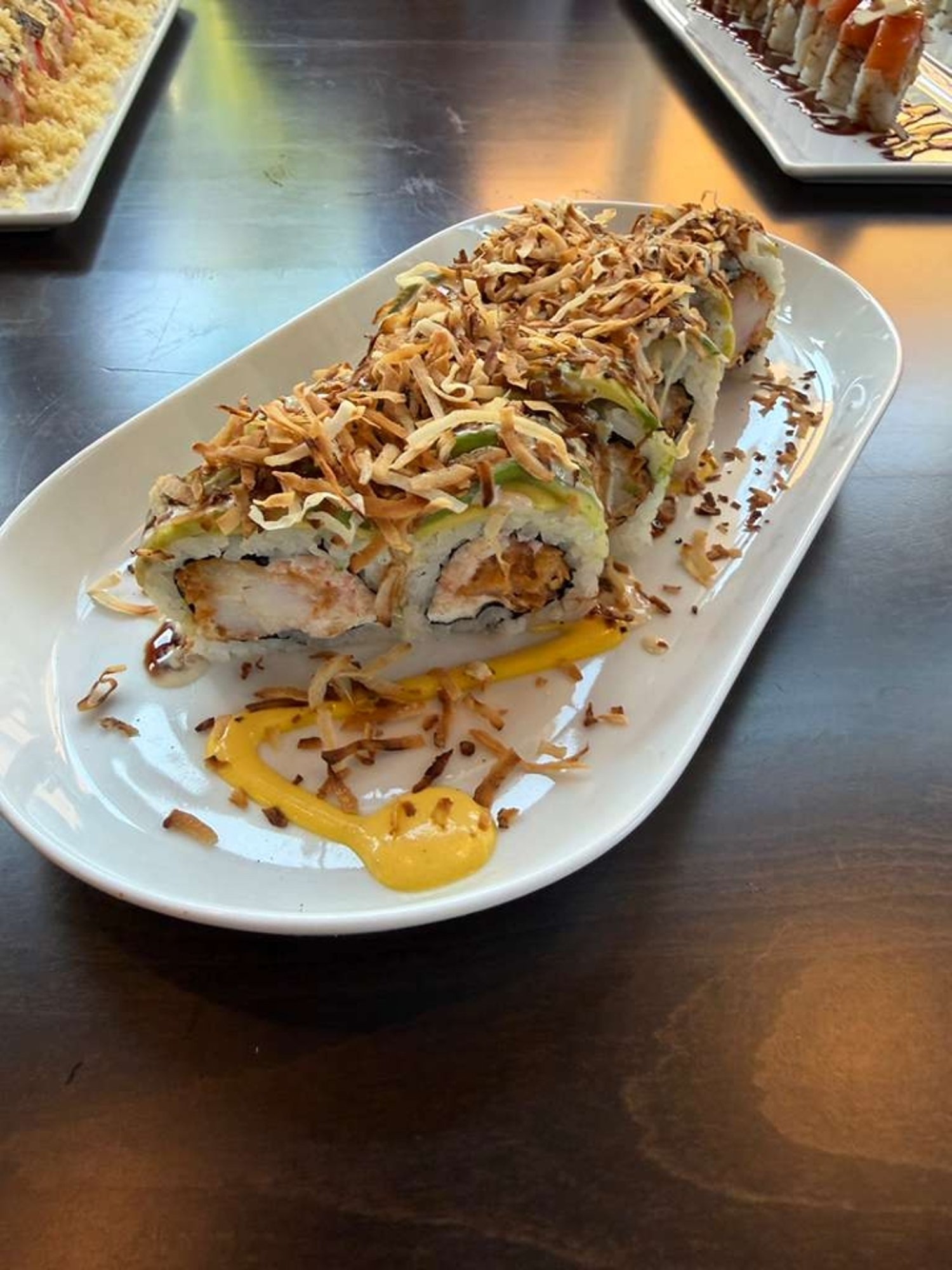 Crispy Coconut Shrimp Roll