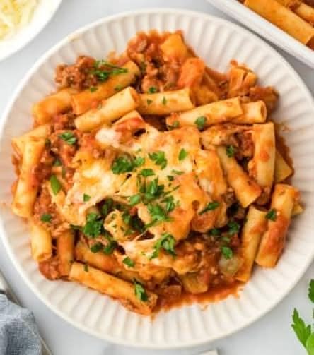 Baked Ziti Lunch