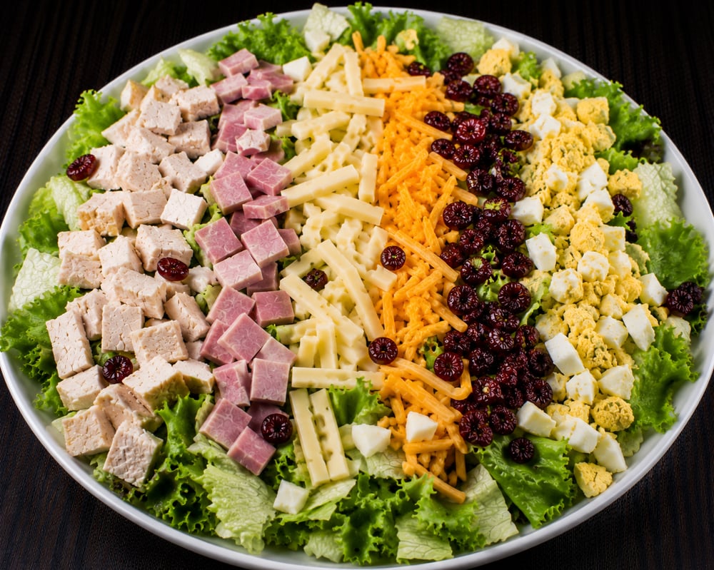 CRANBERRY CHEF SALAD - O