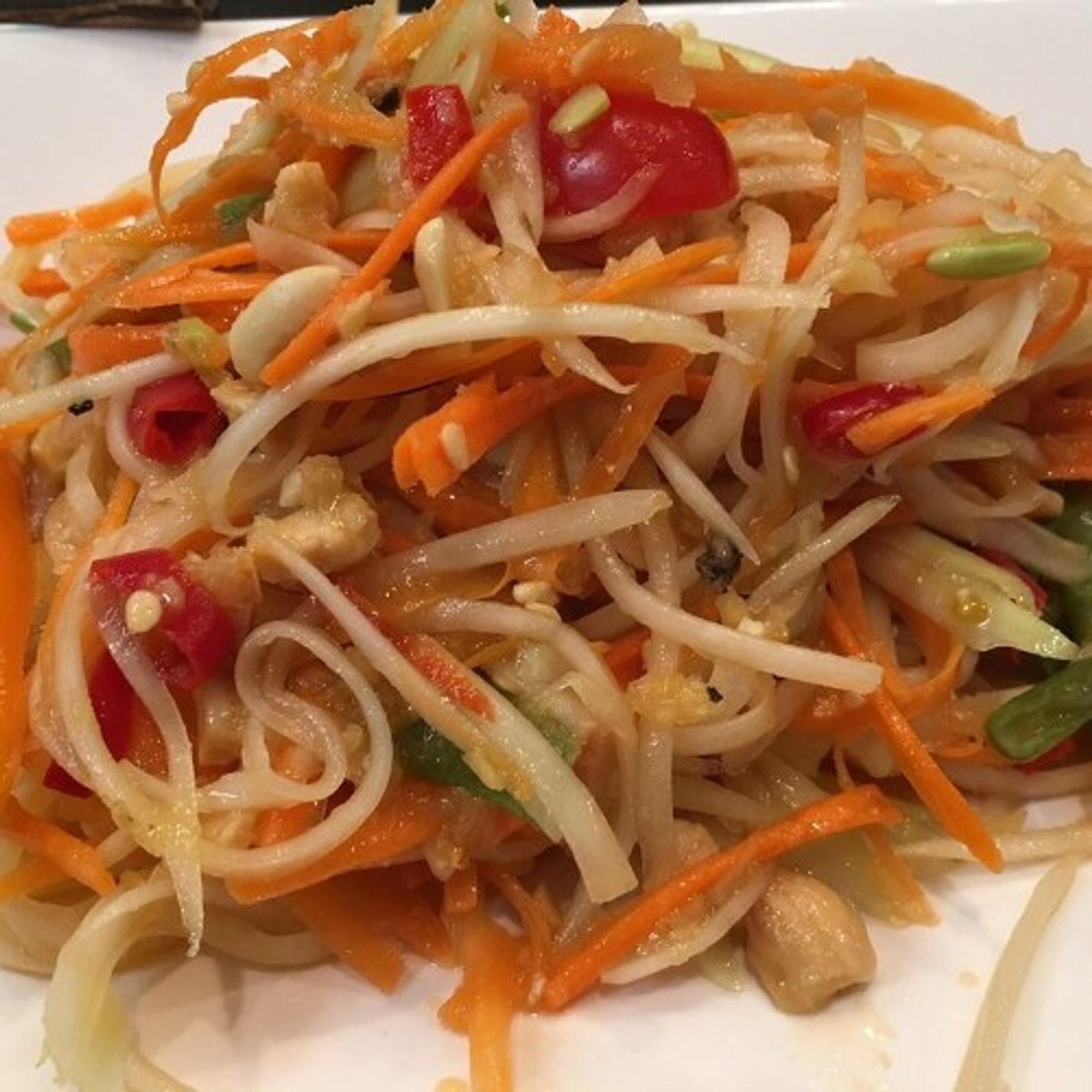 A2. Papaya Salad Vegan