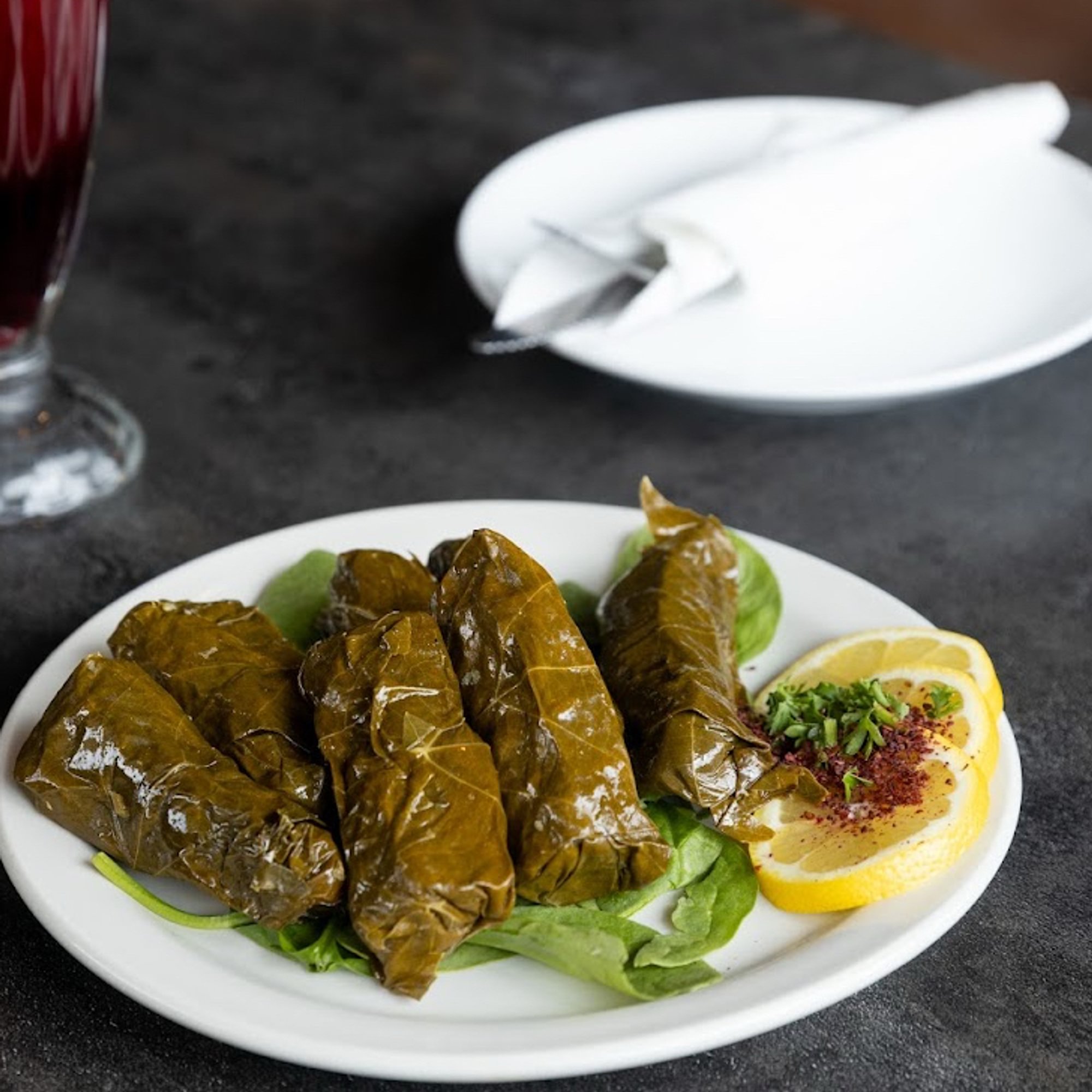 4 Pcs Grape Leaves