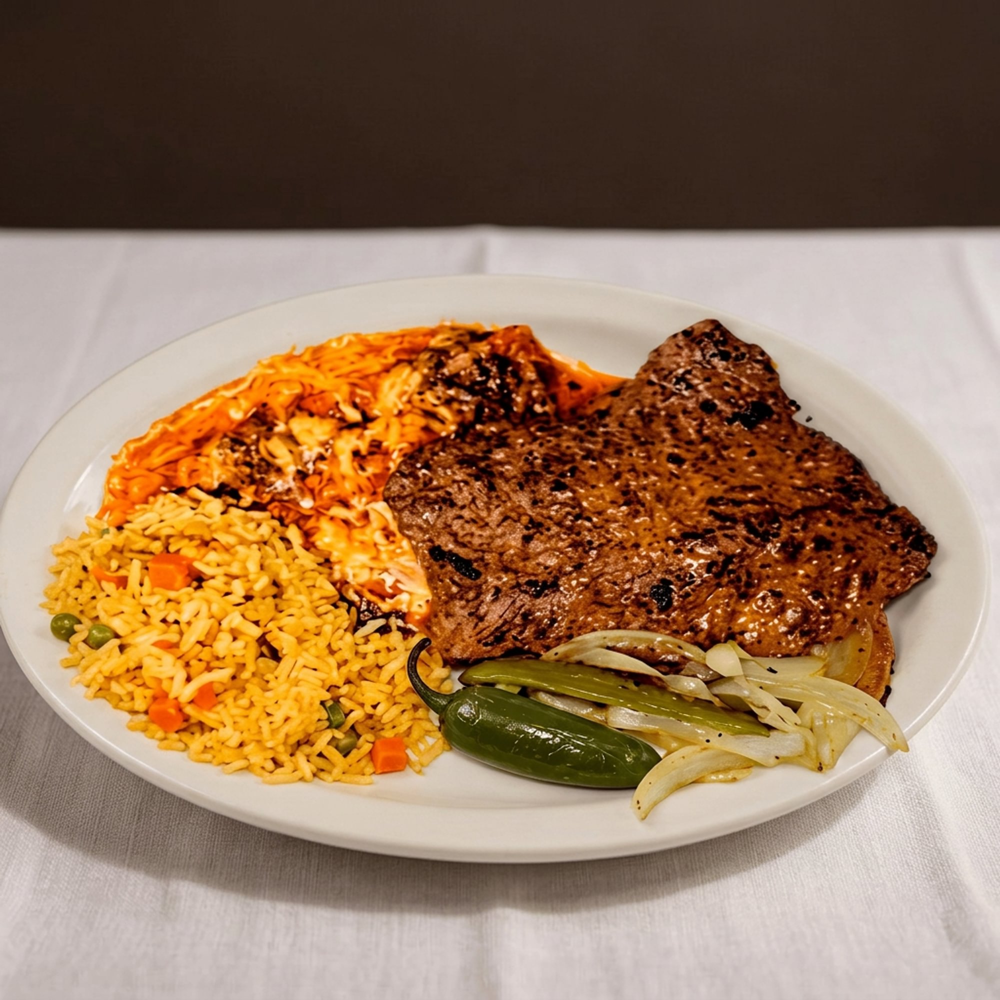 9. Carne Asada & Enchilada