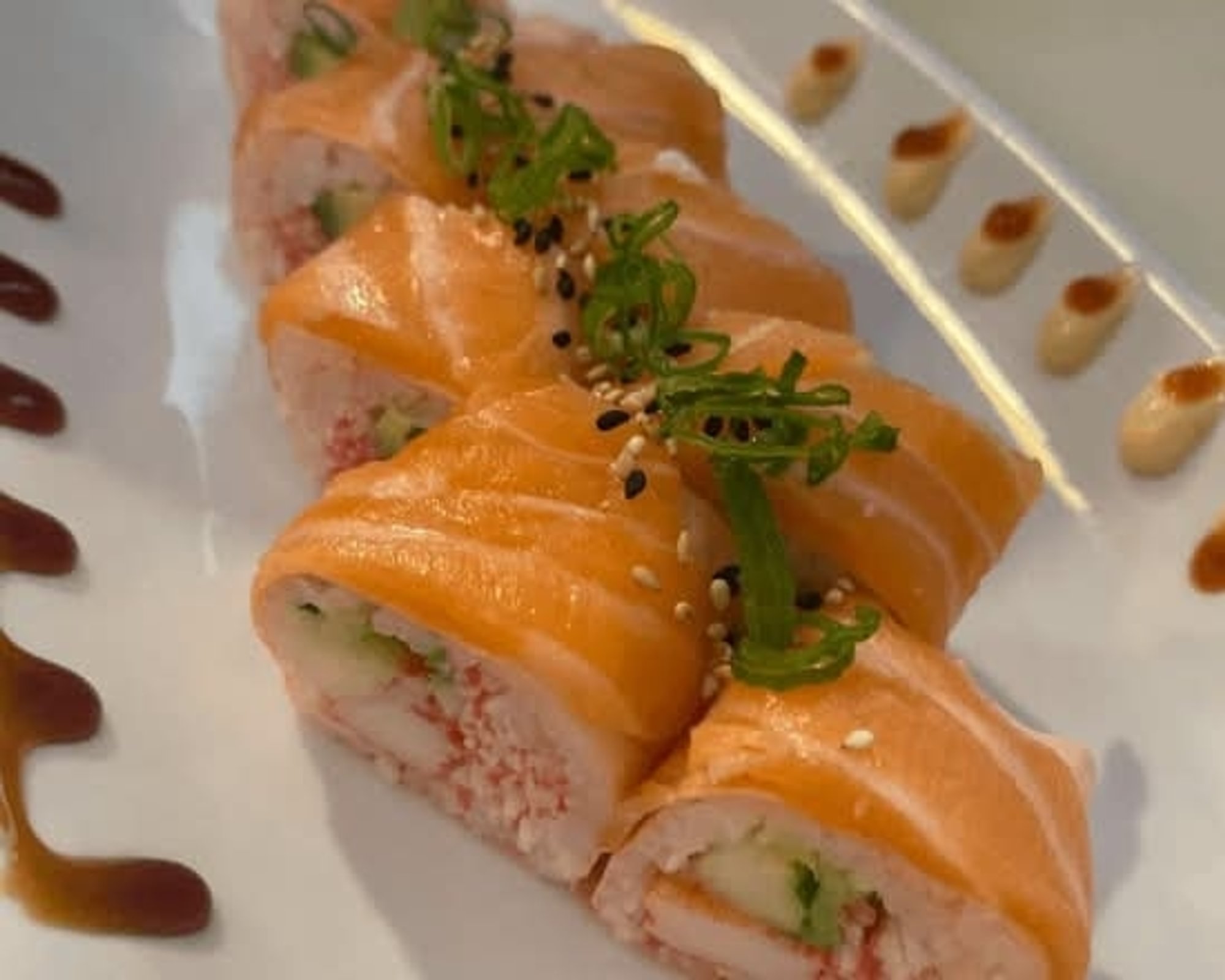 <Super Sashimi Wrap * $18