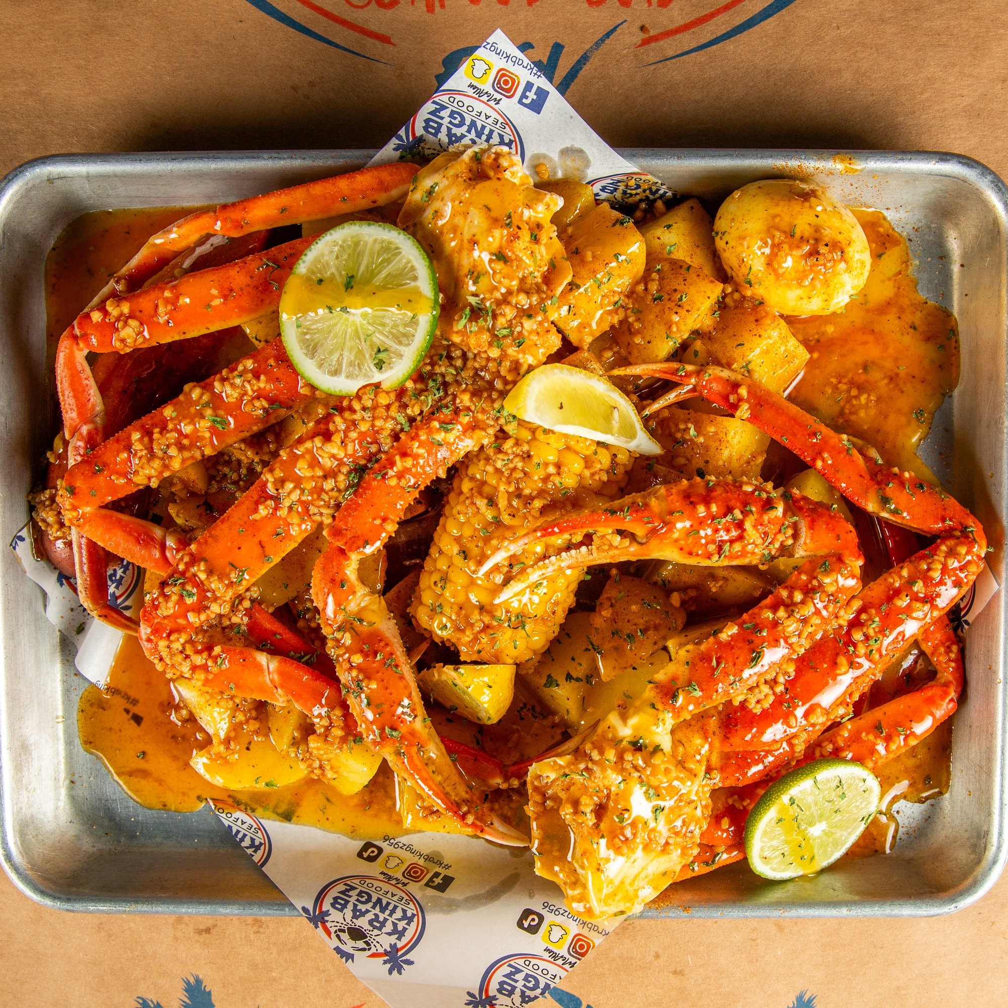 Just Snow Crab Platter