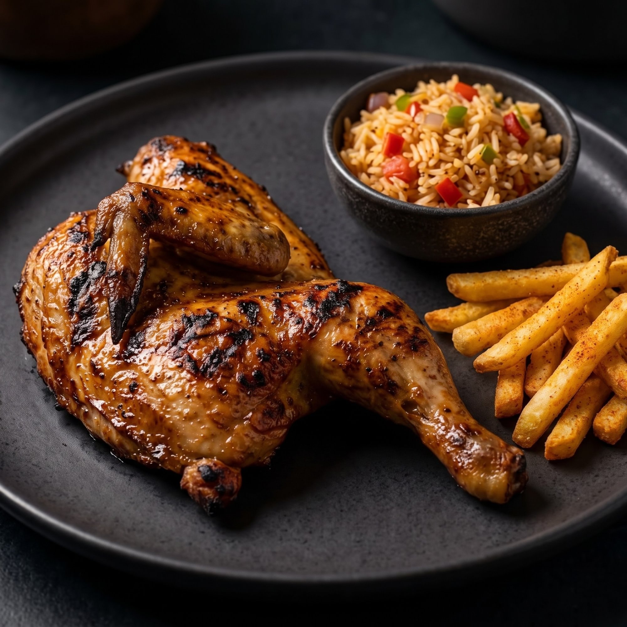 Half Chicken Plate