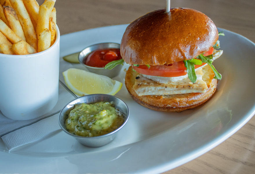 74 GRILLED MAHI SANDWICH