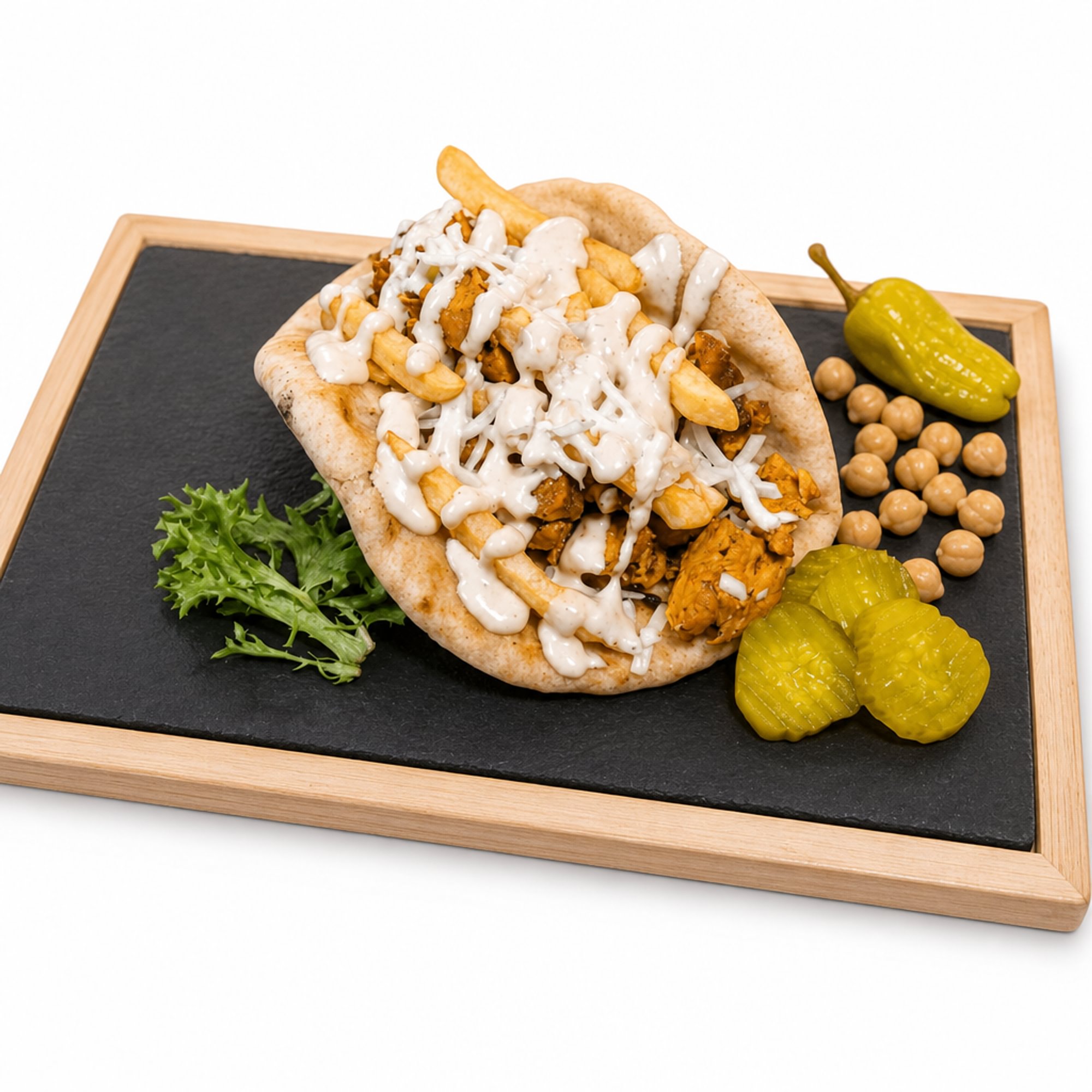 Chicken Cheese Pita