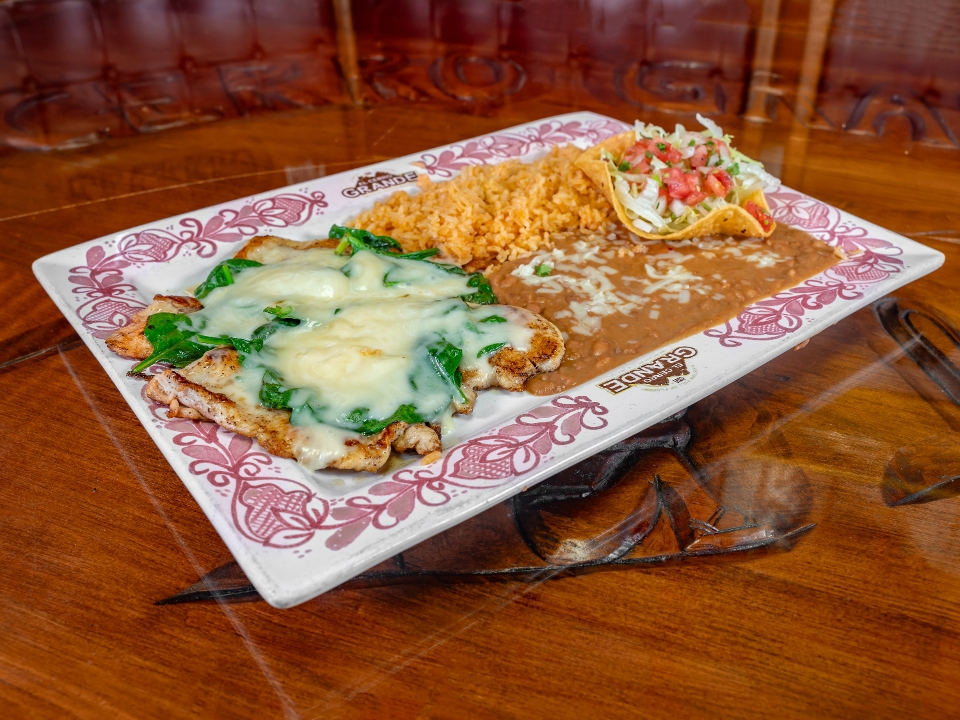Pollo Espinaca