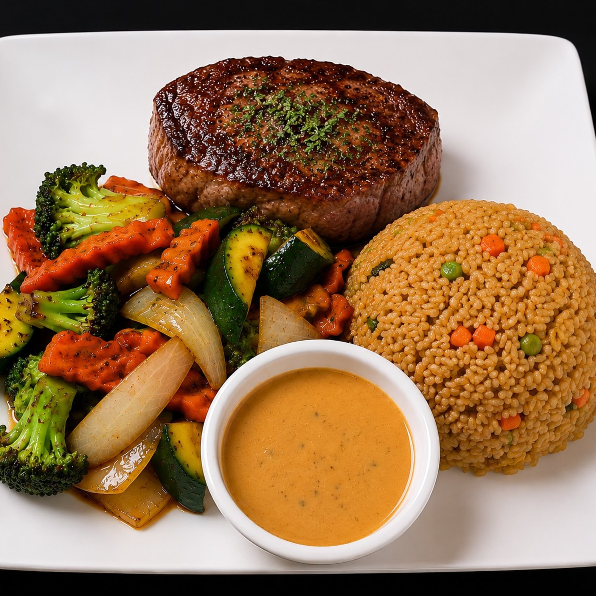 L.Hibachi Filet Mignon