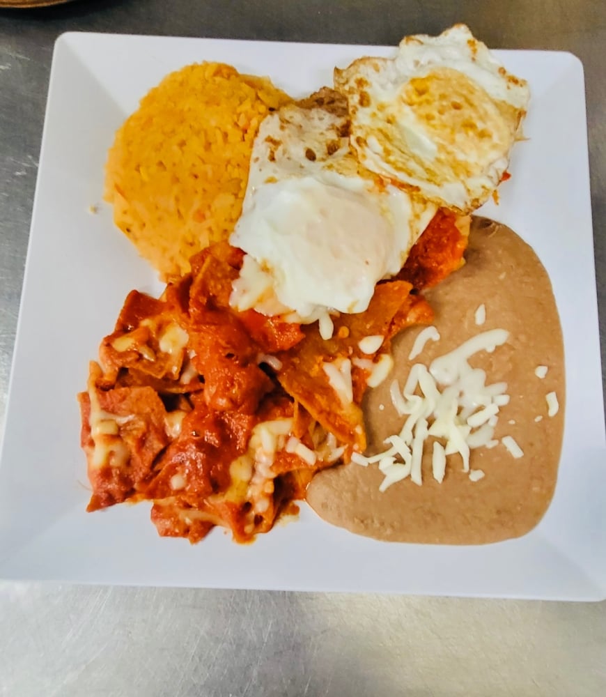 Chilaquiles Durango rojos