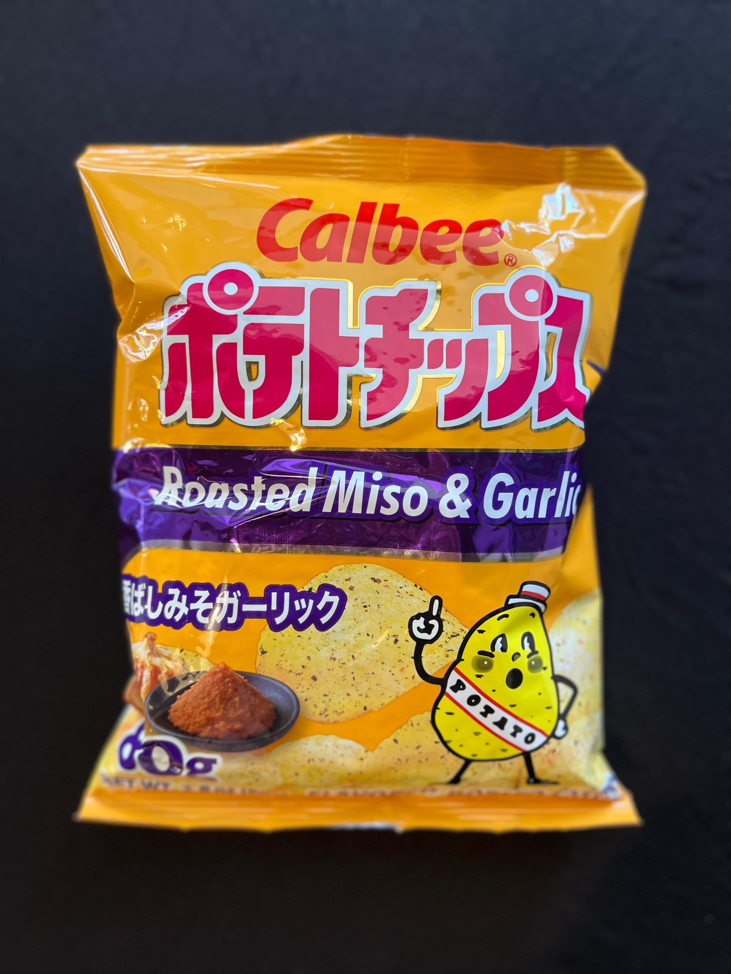 Calbee Potato Chips Miso & Garlic