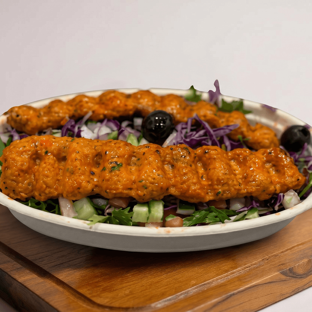 Ground Chicken Kebab Bowl