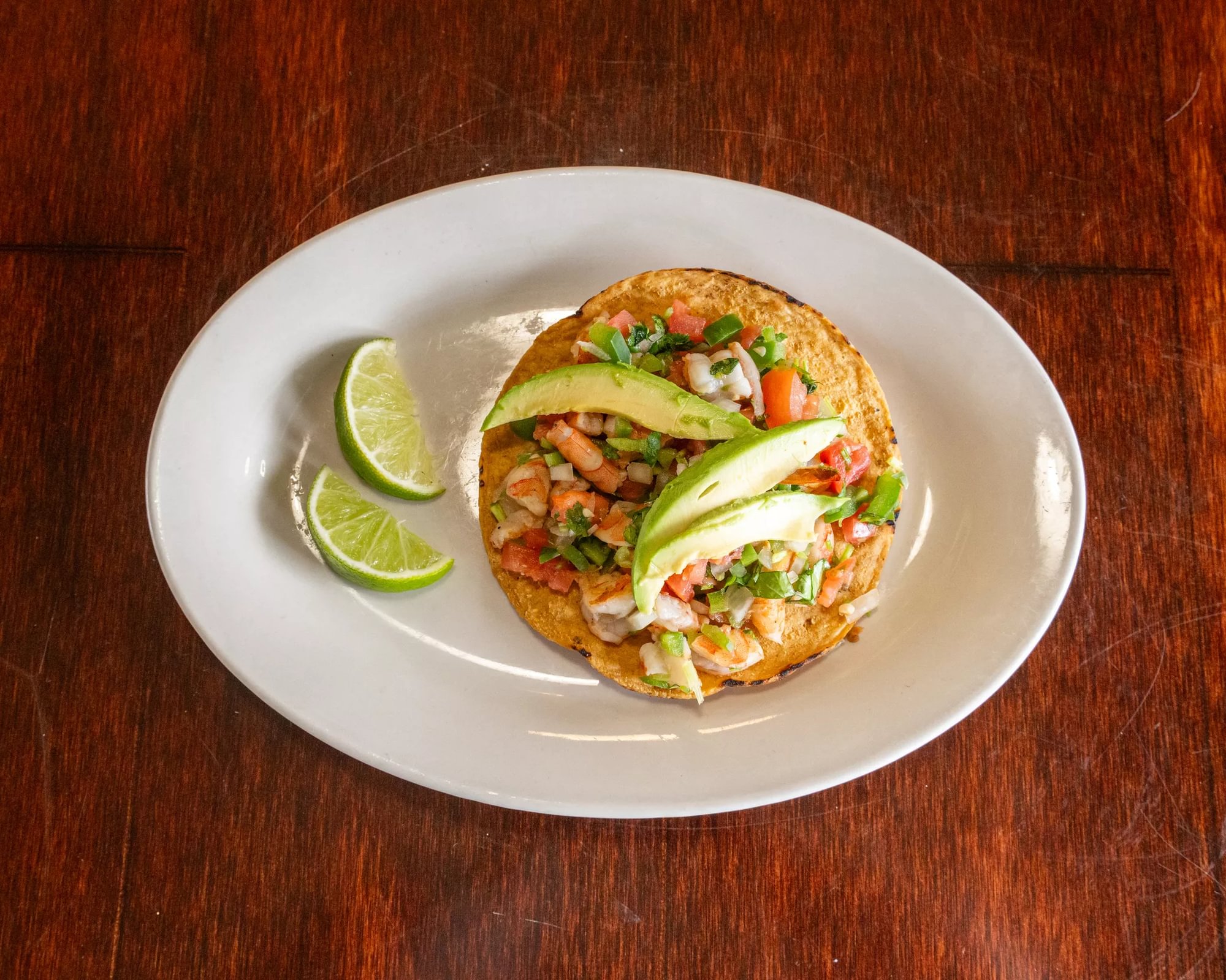 Tostada De Ceviche