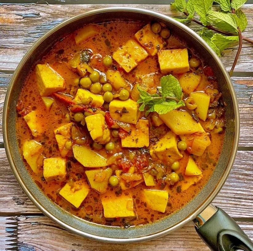 Aloo Mutter Paneer
