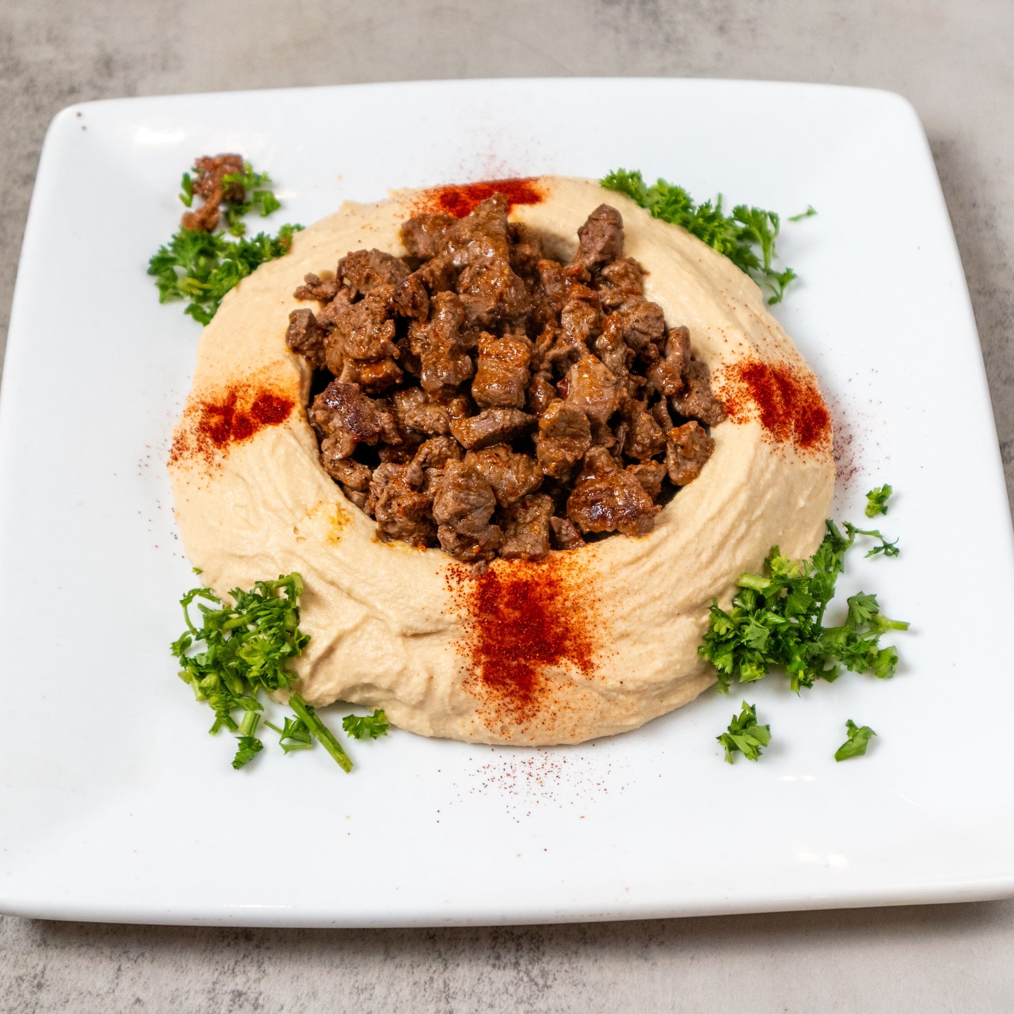 Hummus with Filet