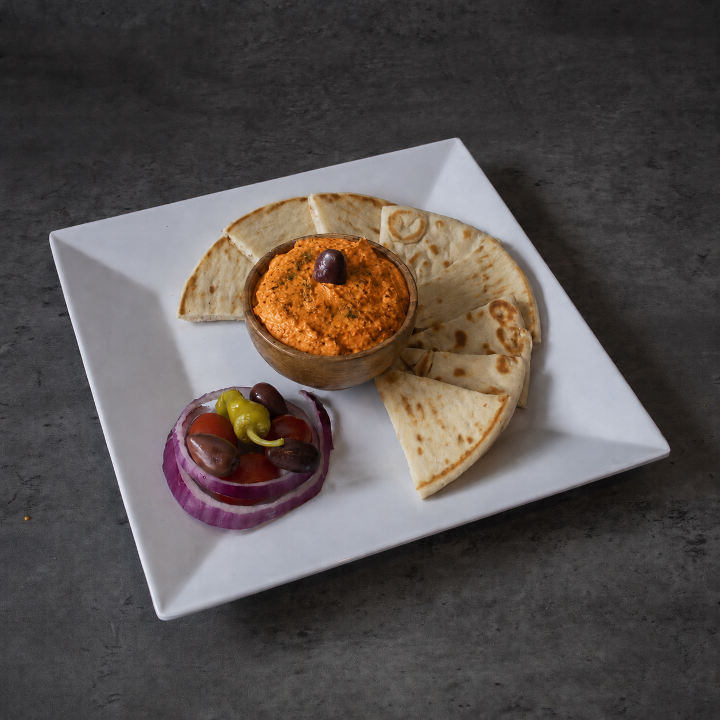 Red Pepper & Feta Spread Appetizer