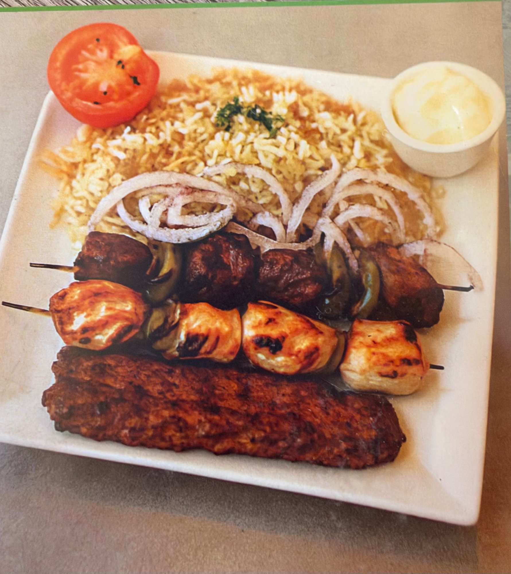 Time Out Combination Plate
