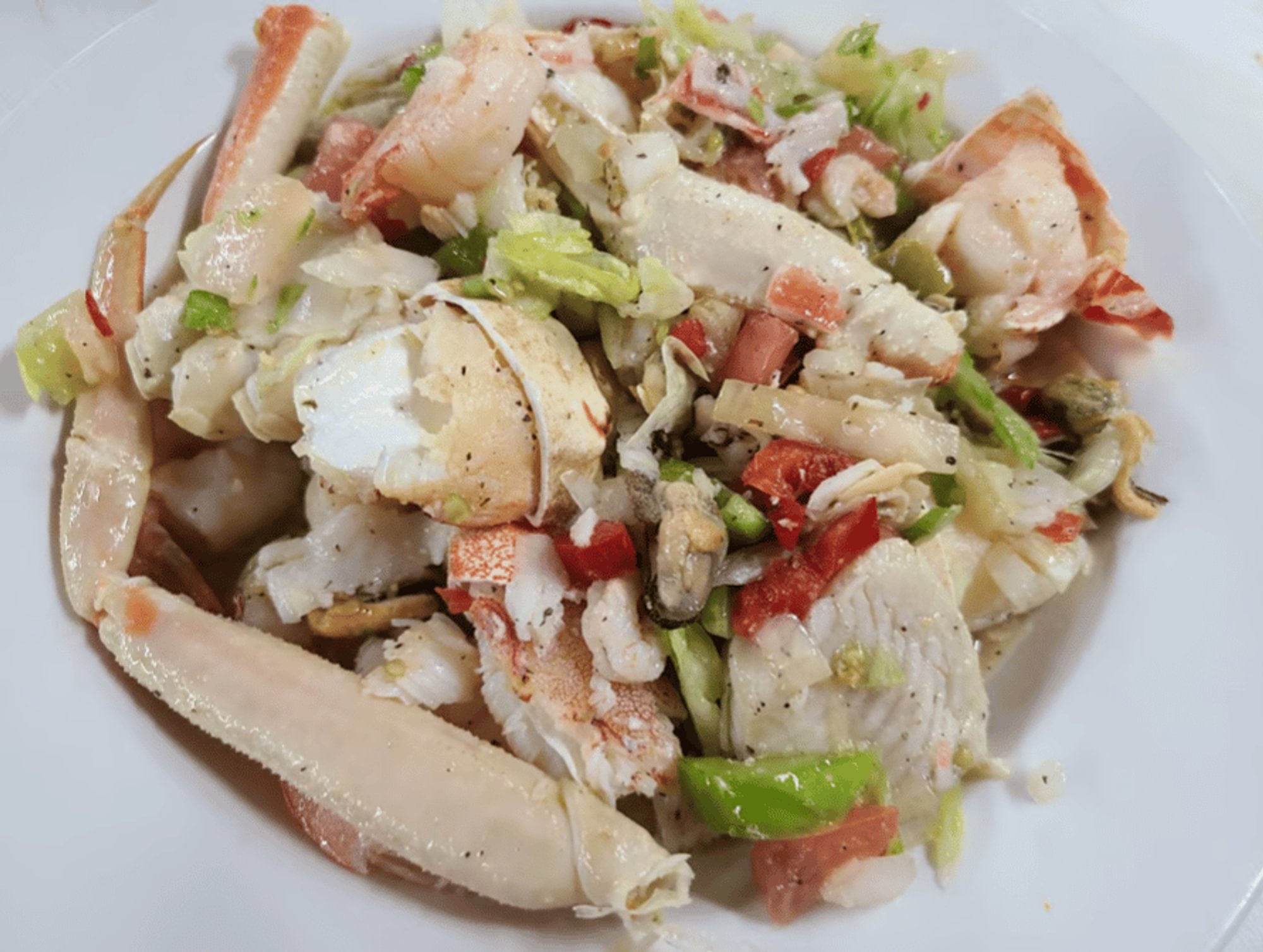 Ensalada De Mariscos / Seafood Salad
