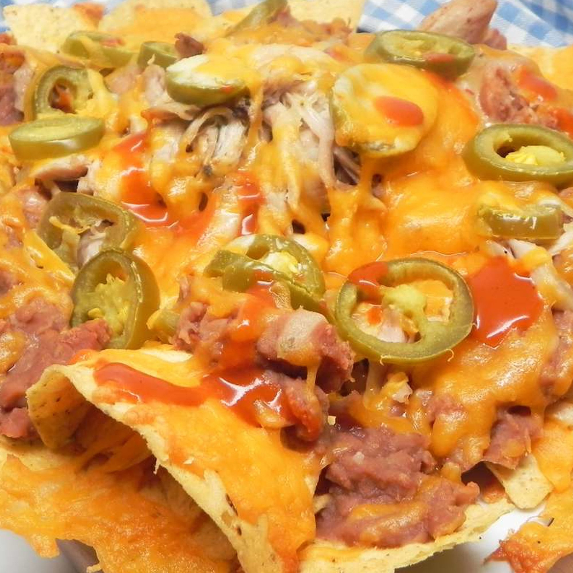 Loaded Chicken Nachos