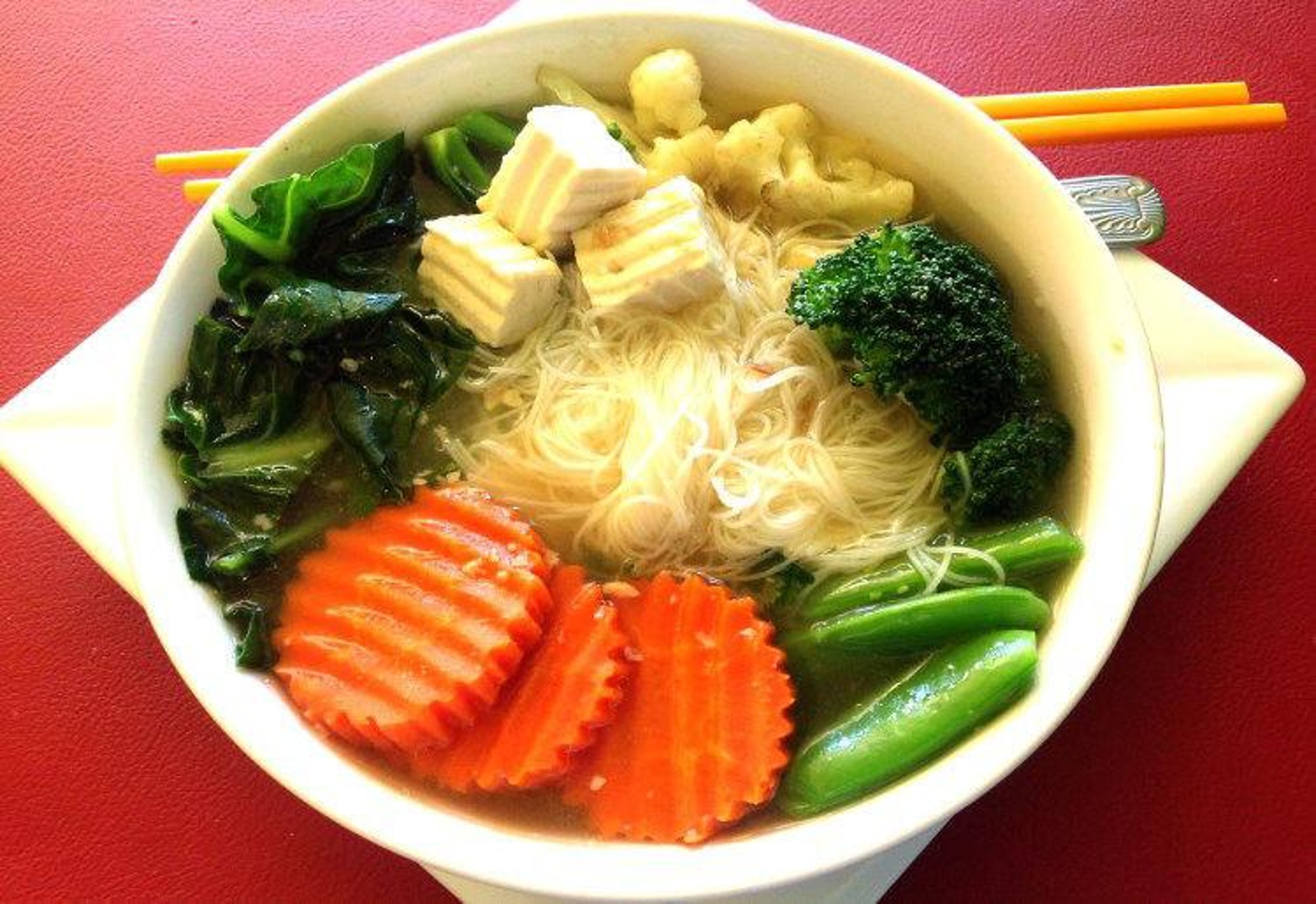 Veggie and Tofu Noodle