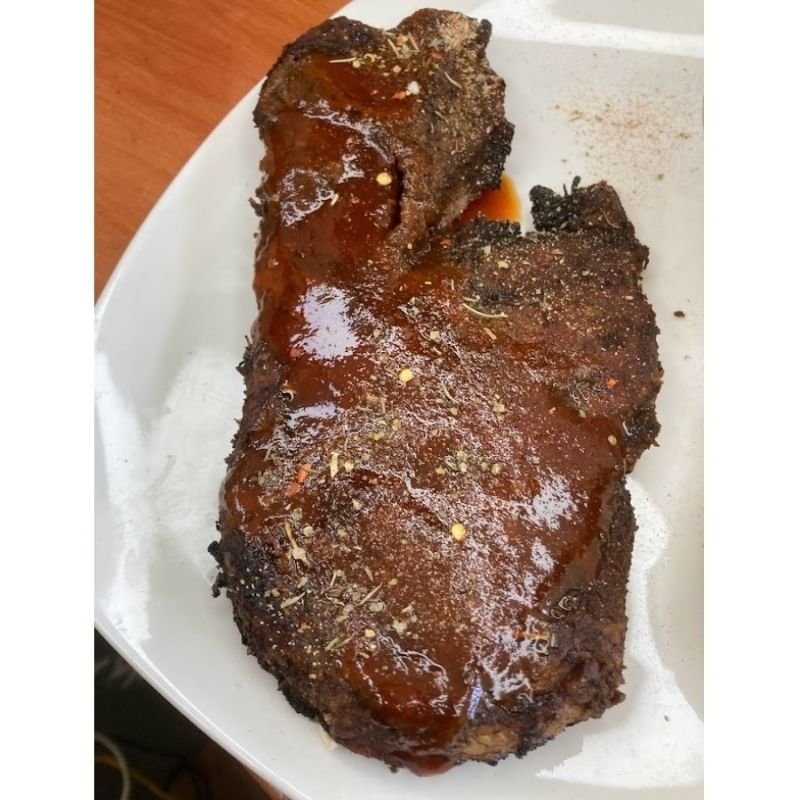 Pork Steak Dinner