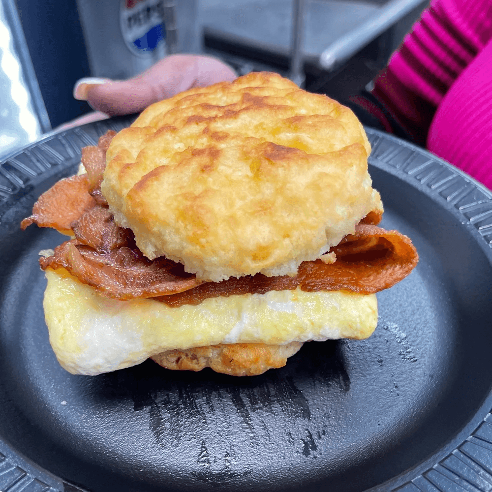 Bacon, Egg, and Cheese Biscuit