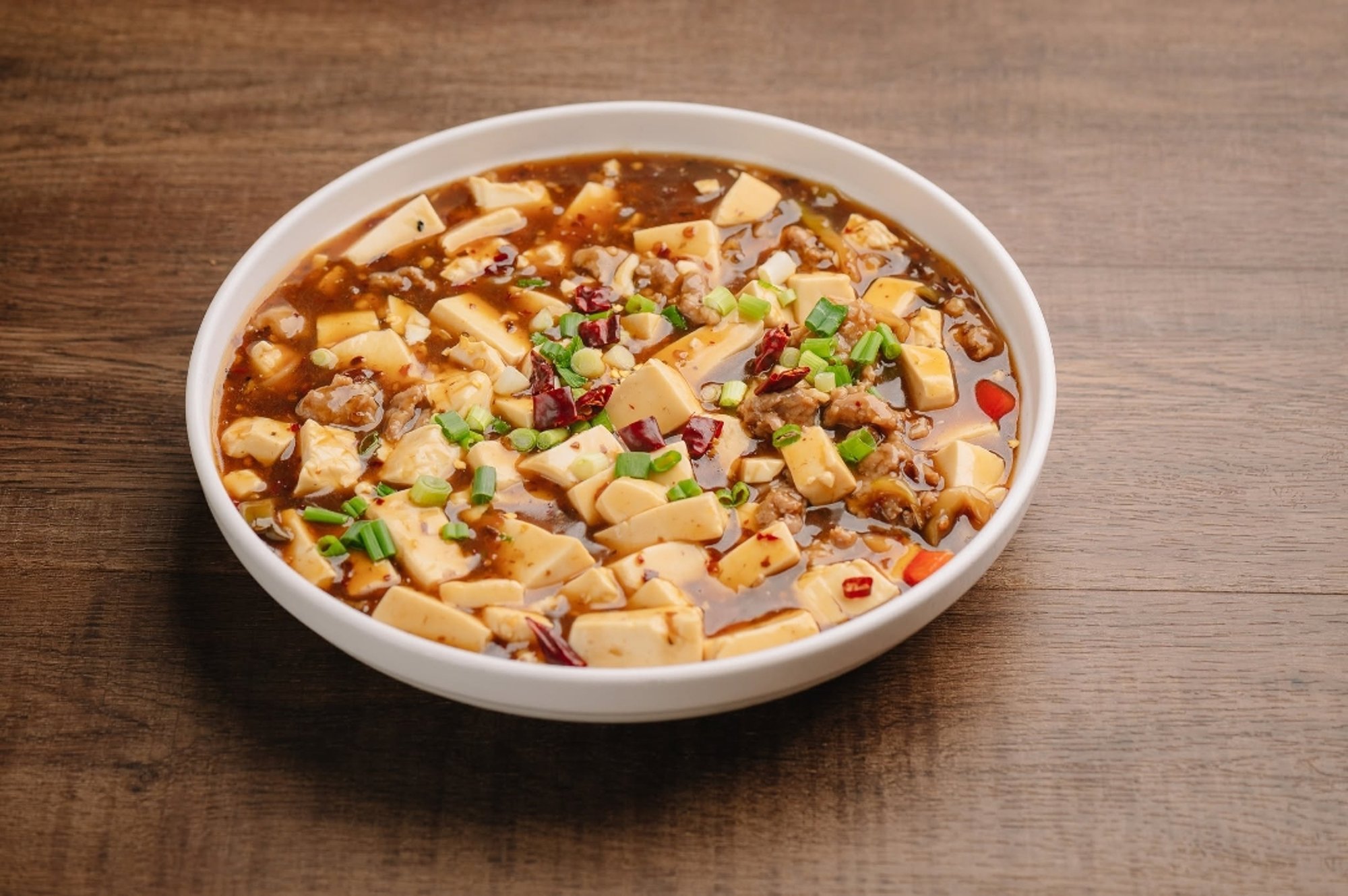 Ma Po Tofu (Spicy Sichuan Tofu with Minced Pork)