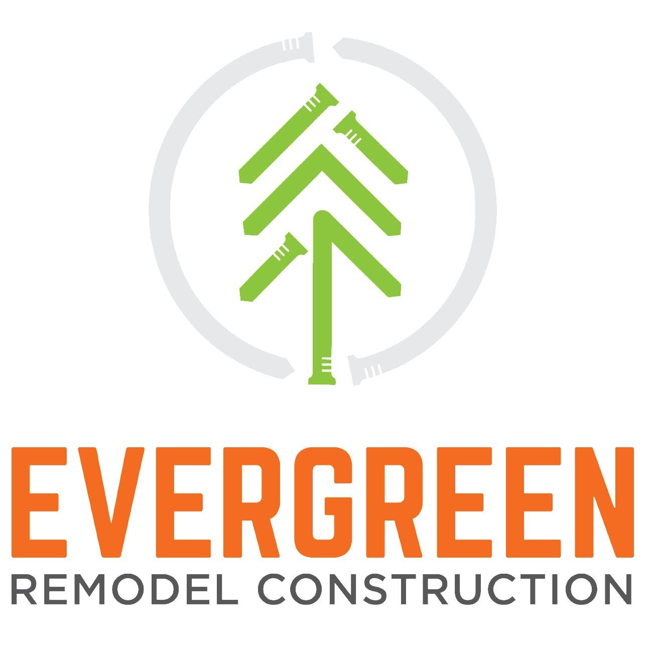 Evergreen Remodel Construction Logo