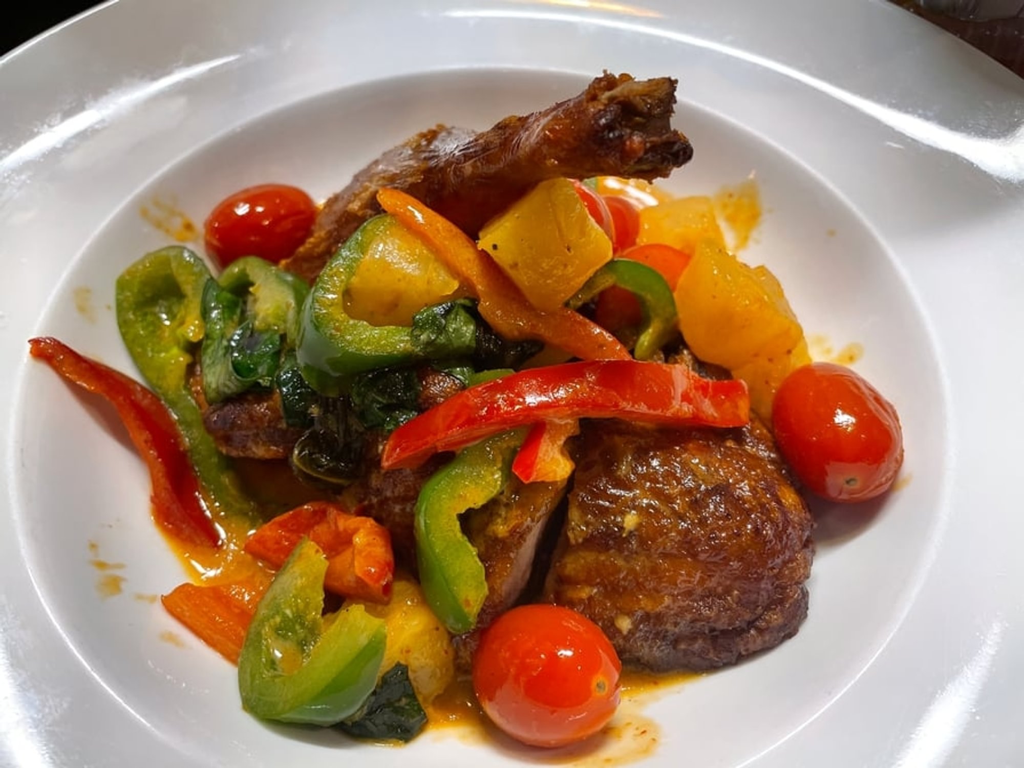 Roasted Red Duck