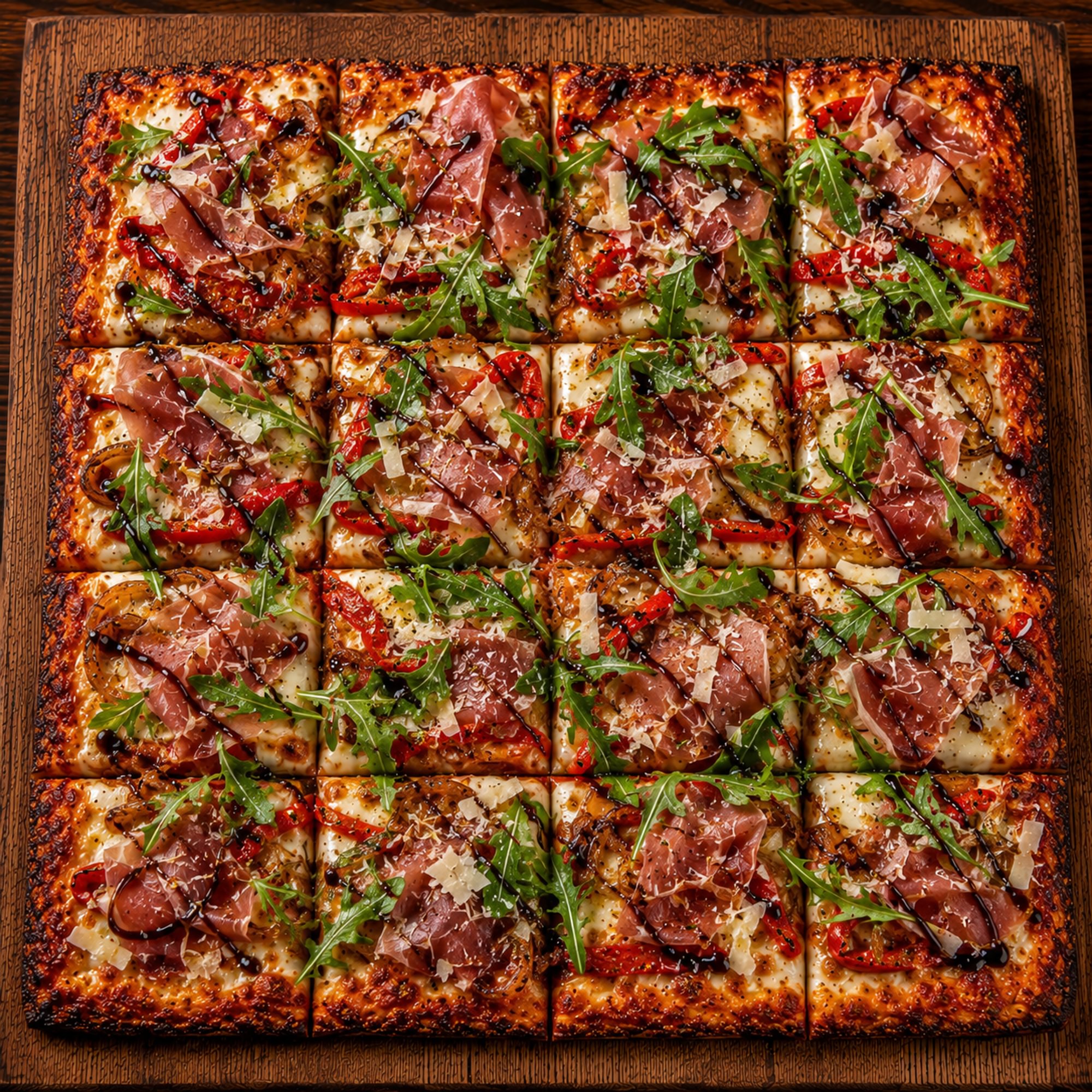 Grandma Prosciutto Pizza