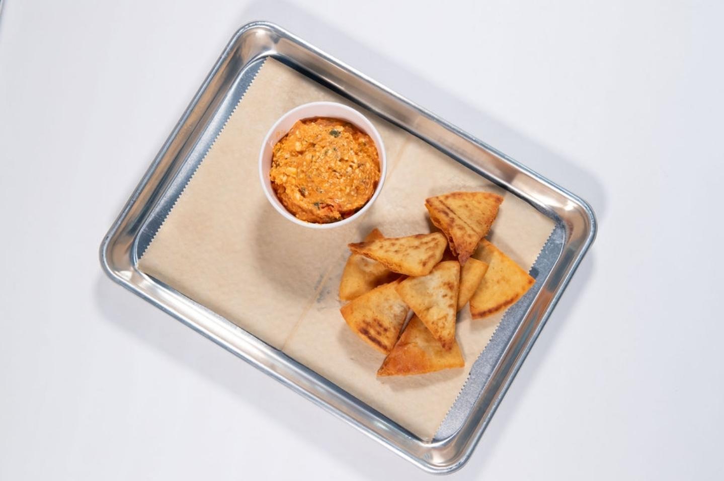 DIP w/CRUNCHY PITA