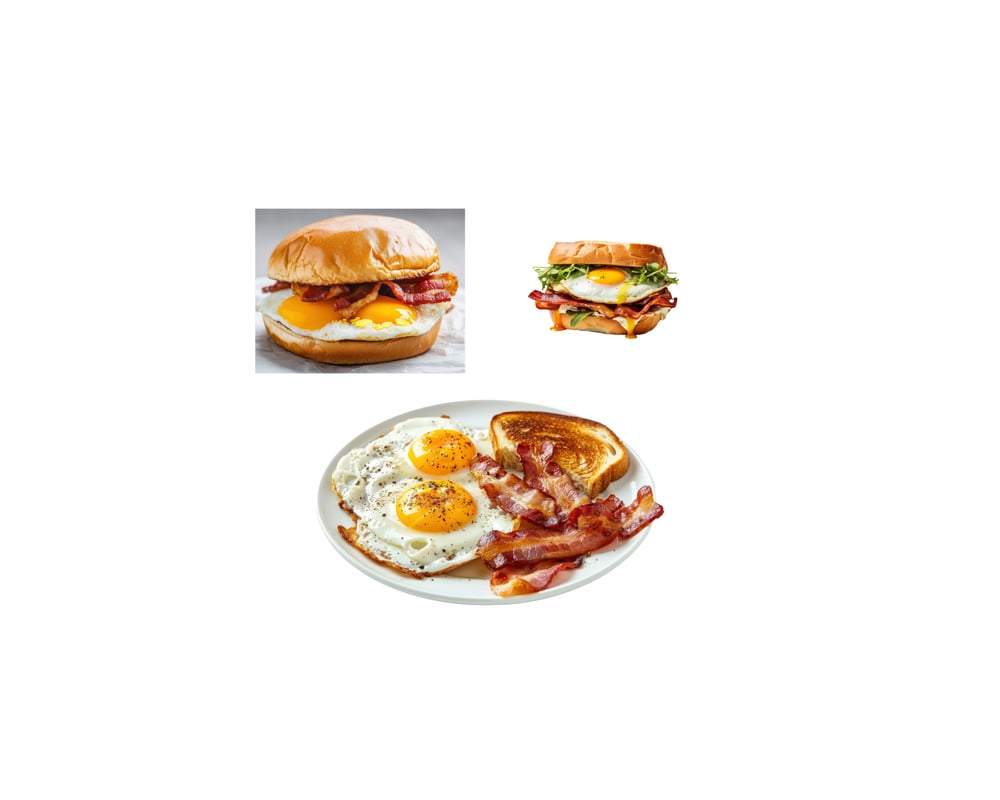Egg & Cheese Sandwich On a Brioche Bun.
