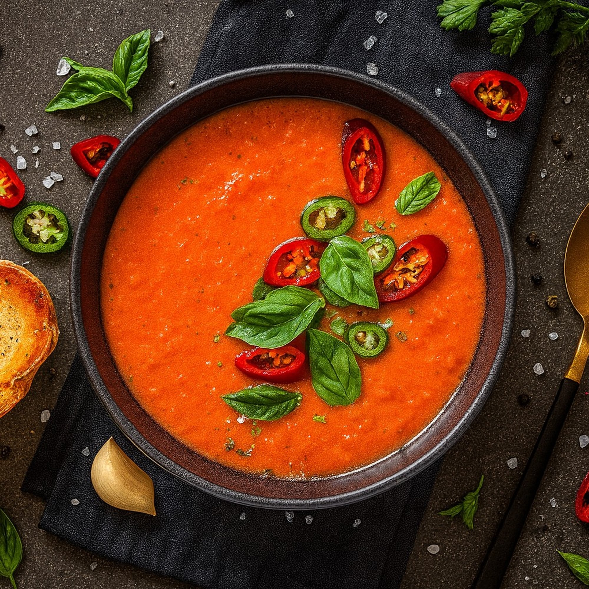 Tomato Garlic Soup