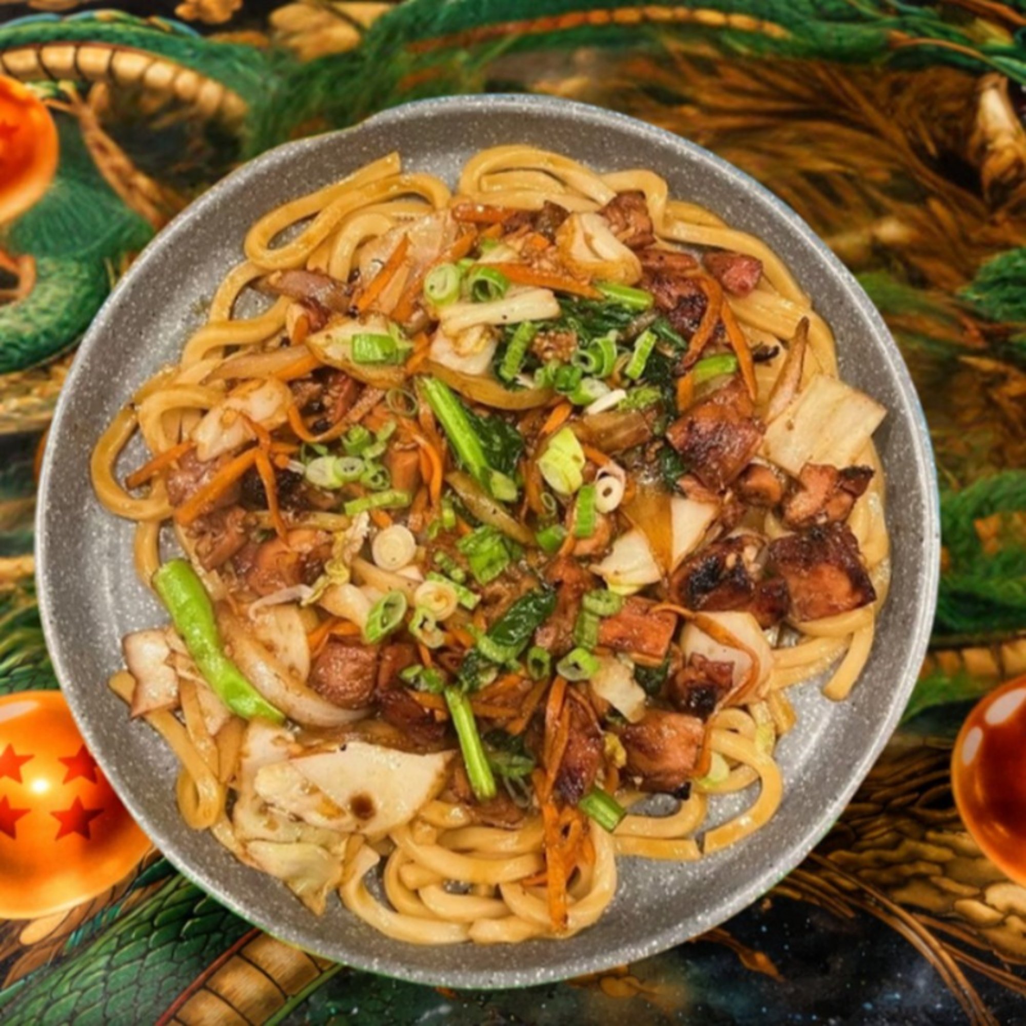 Yaki Udon (Stir Fried)
