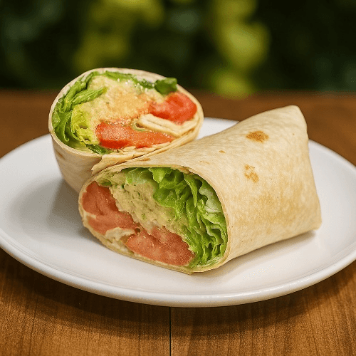 Chickpea Tuna Wrap