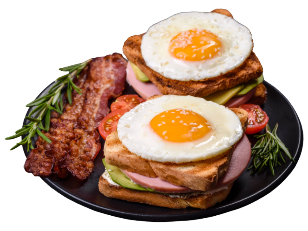 Ham Eggs and Cheese Sand