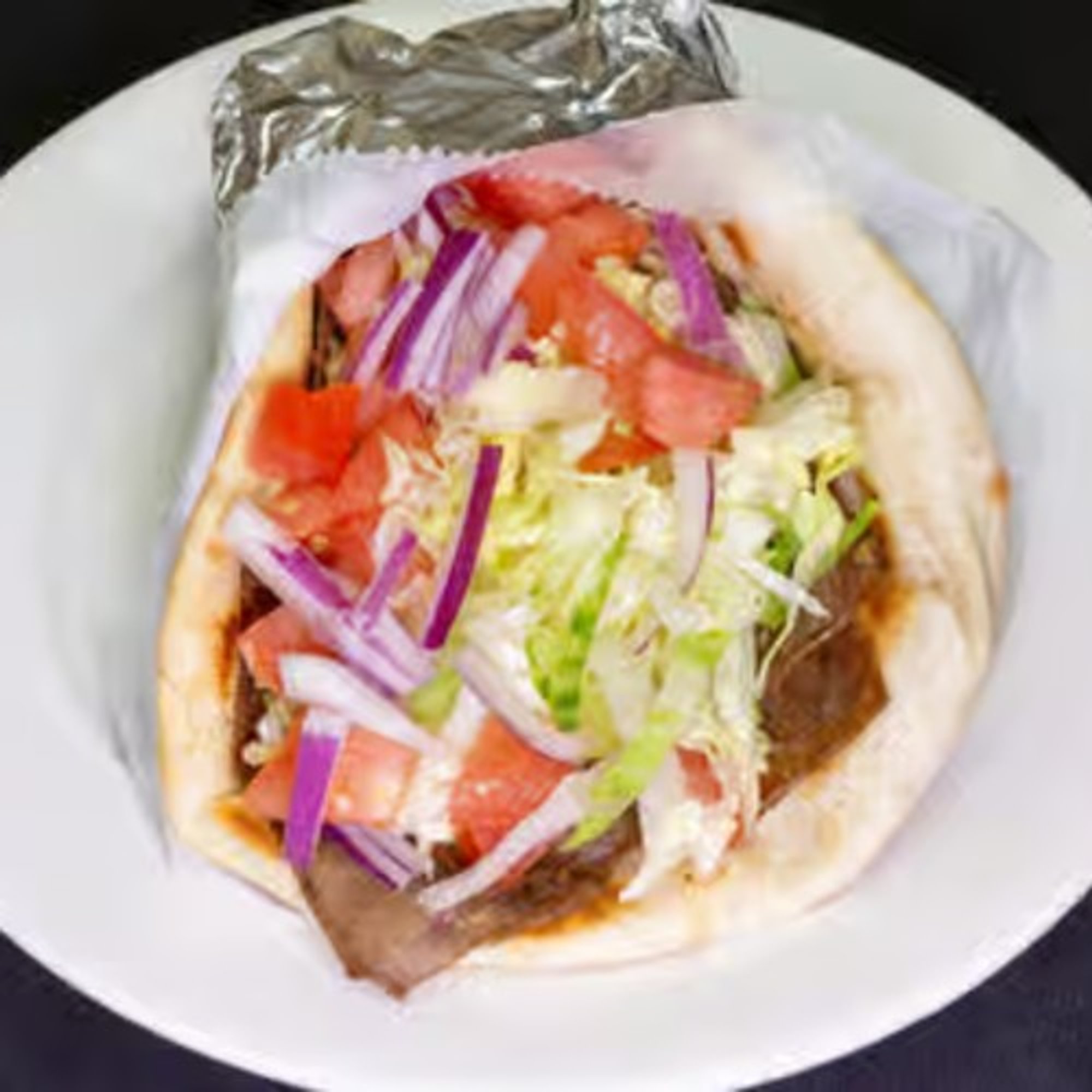 Lamb Gyro on Pita