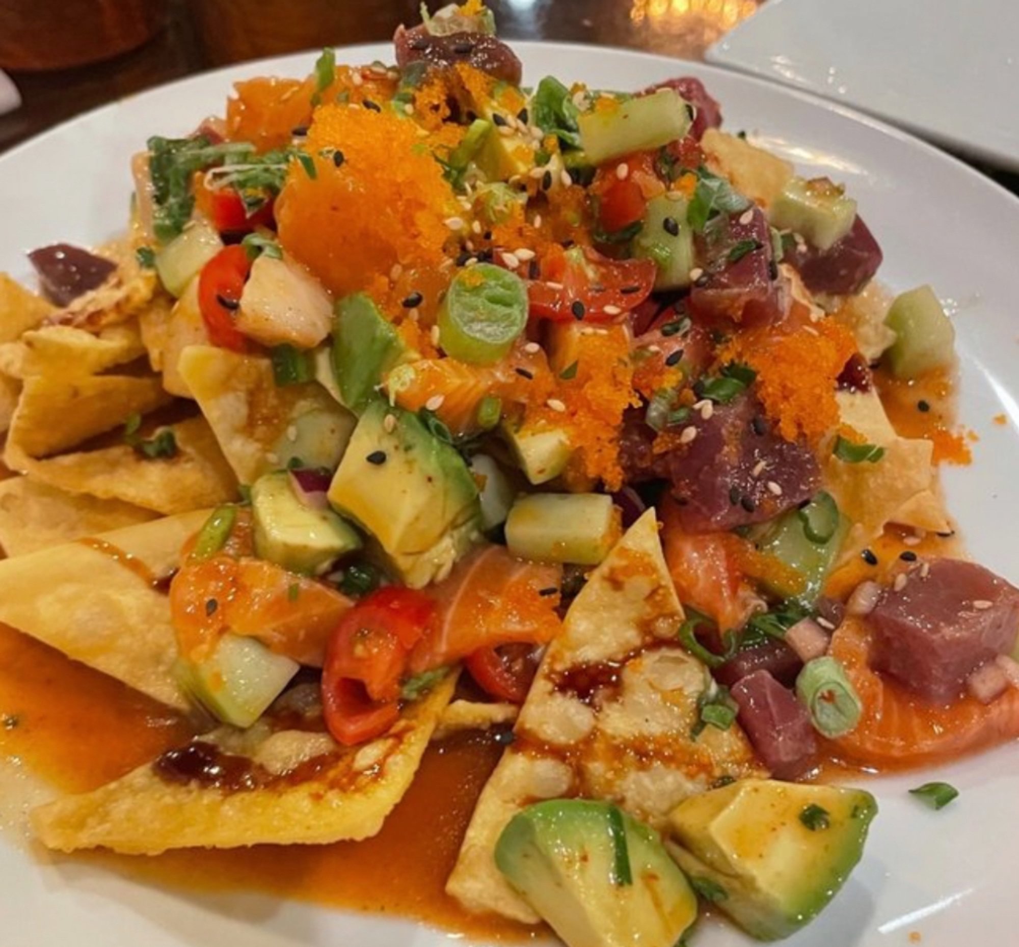 Sushi Nachos