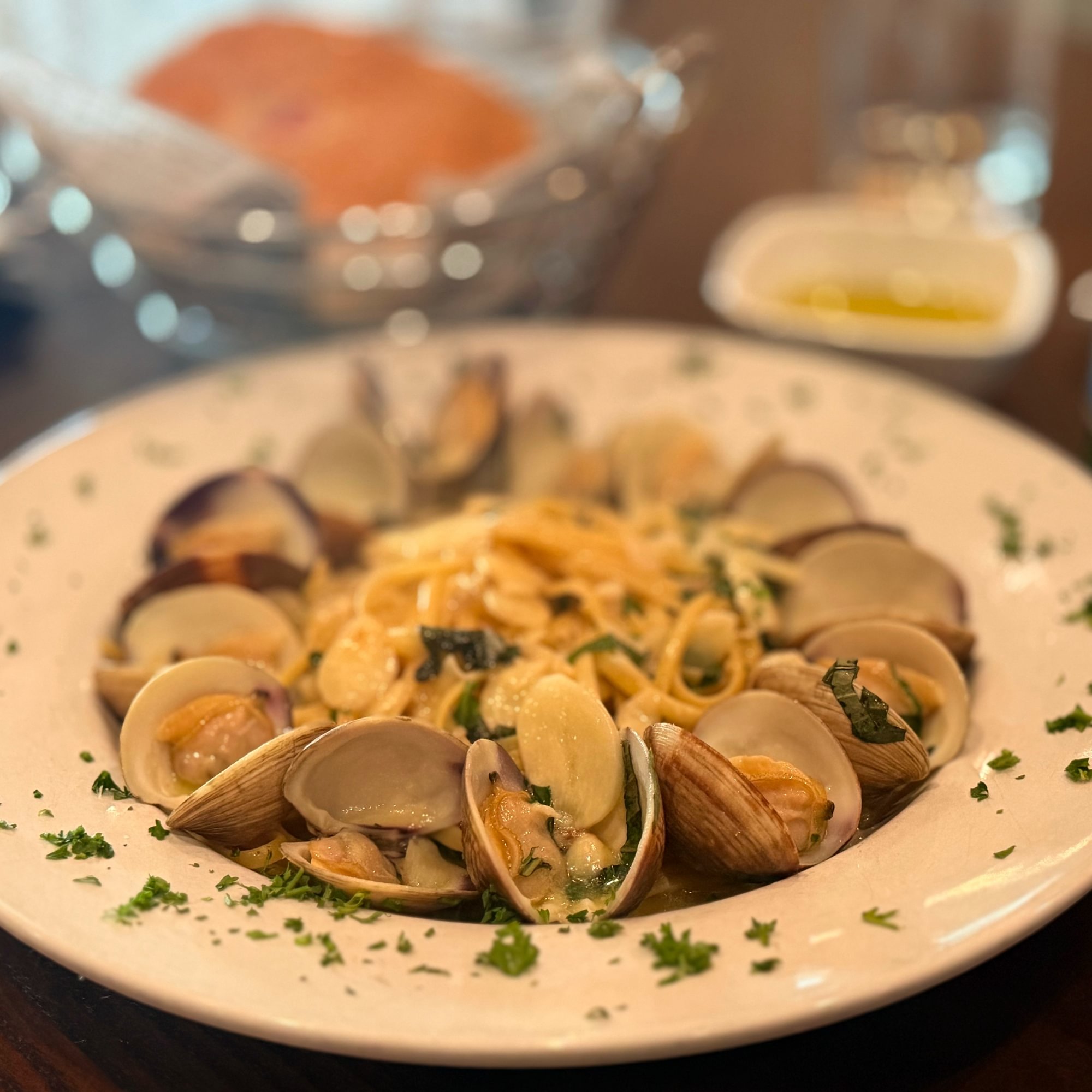 Linguine White Clam-Lunch.
