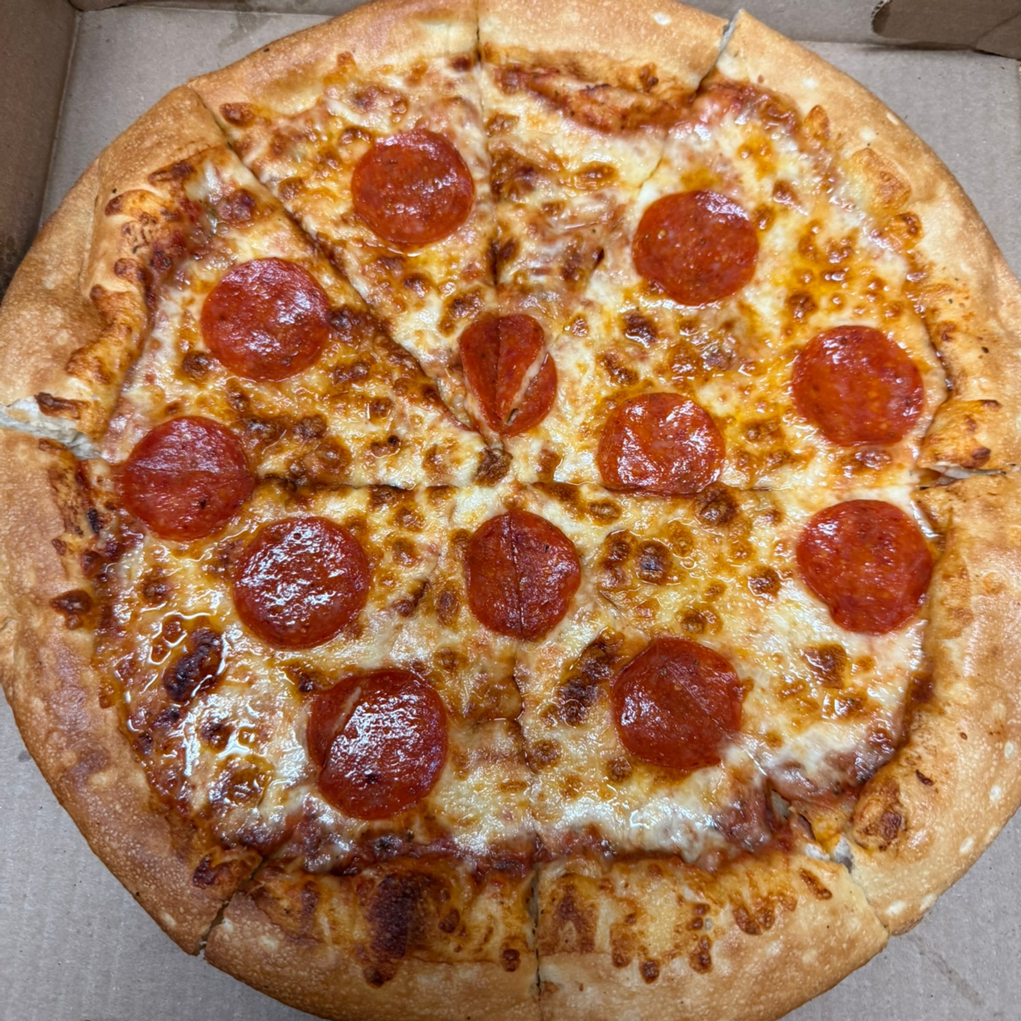 1-topping Pizza (Medium (12") )