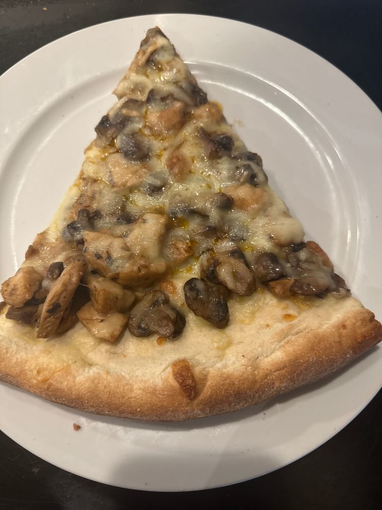 Chicken Marsala Pizza Slice