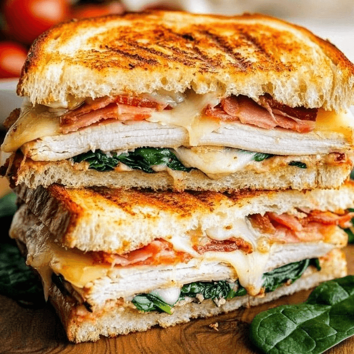 Tuscan Turkey Melt, Fries & Drink