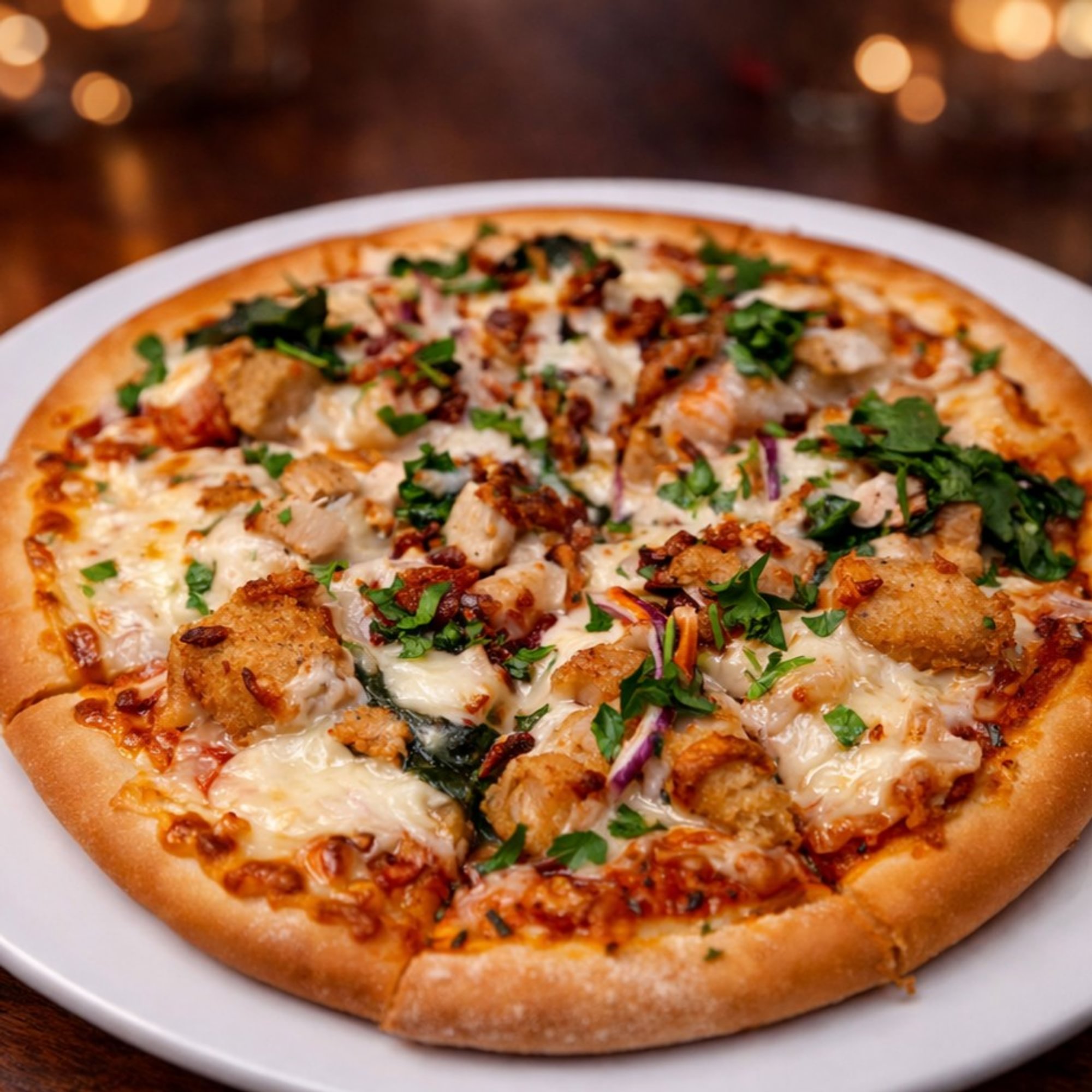 Flyin Shrimp Pizza