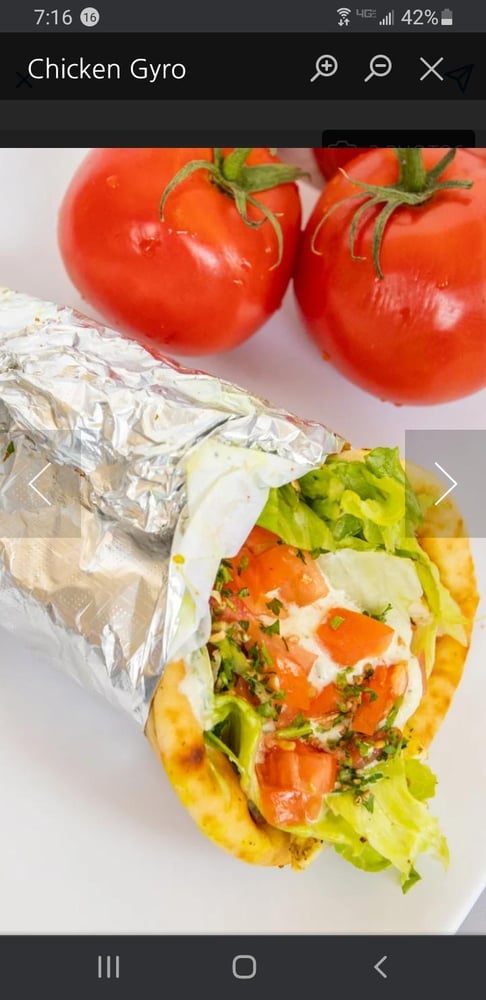 Chicken Gyro