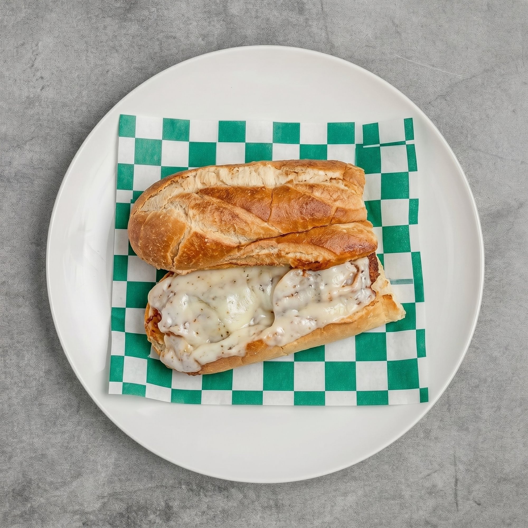 Meatball Parmigiana Sub